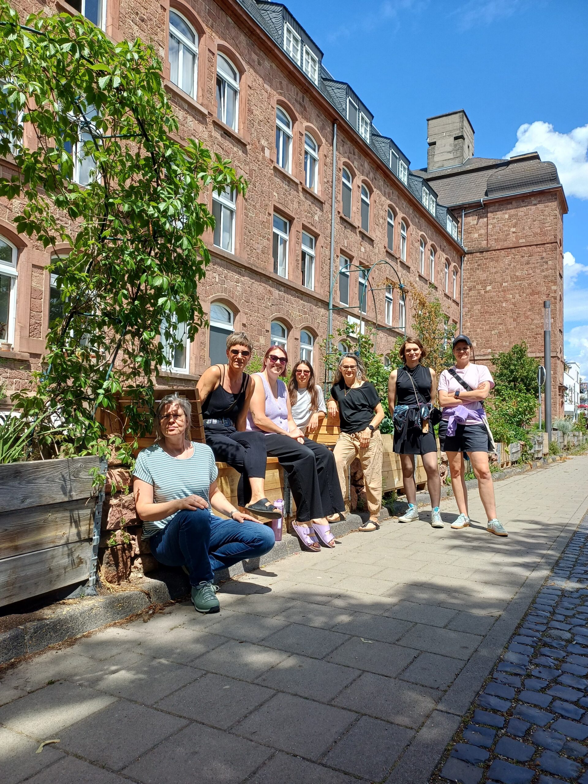 Zu Besuch beim Wohnprojekt 13 Hektar Freiheit in Mannheim auf Turley